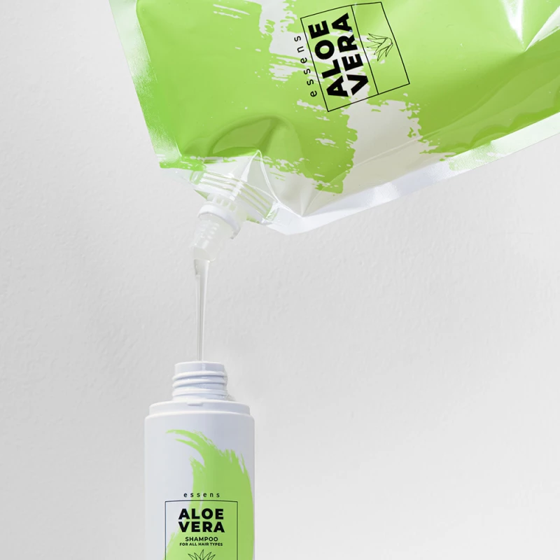 Set &ndash; shampoo for all hair types + Aloe Vera refill
