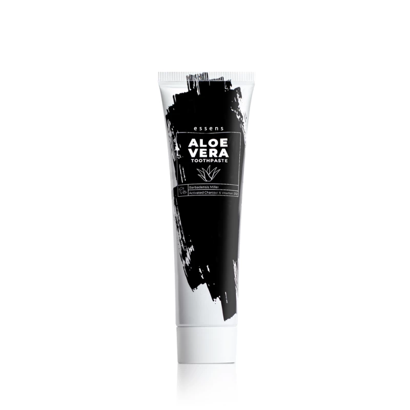 Activated Charcoal and Vitamin B12 Toothpaste with Aloe Vera
