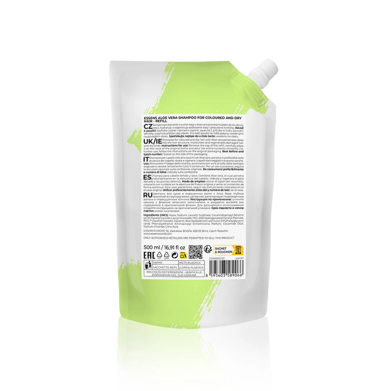 Refill &mdash; Aloe Vera shampoo for colored and dry hair